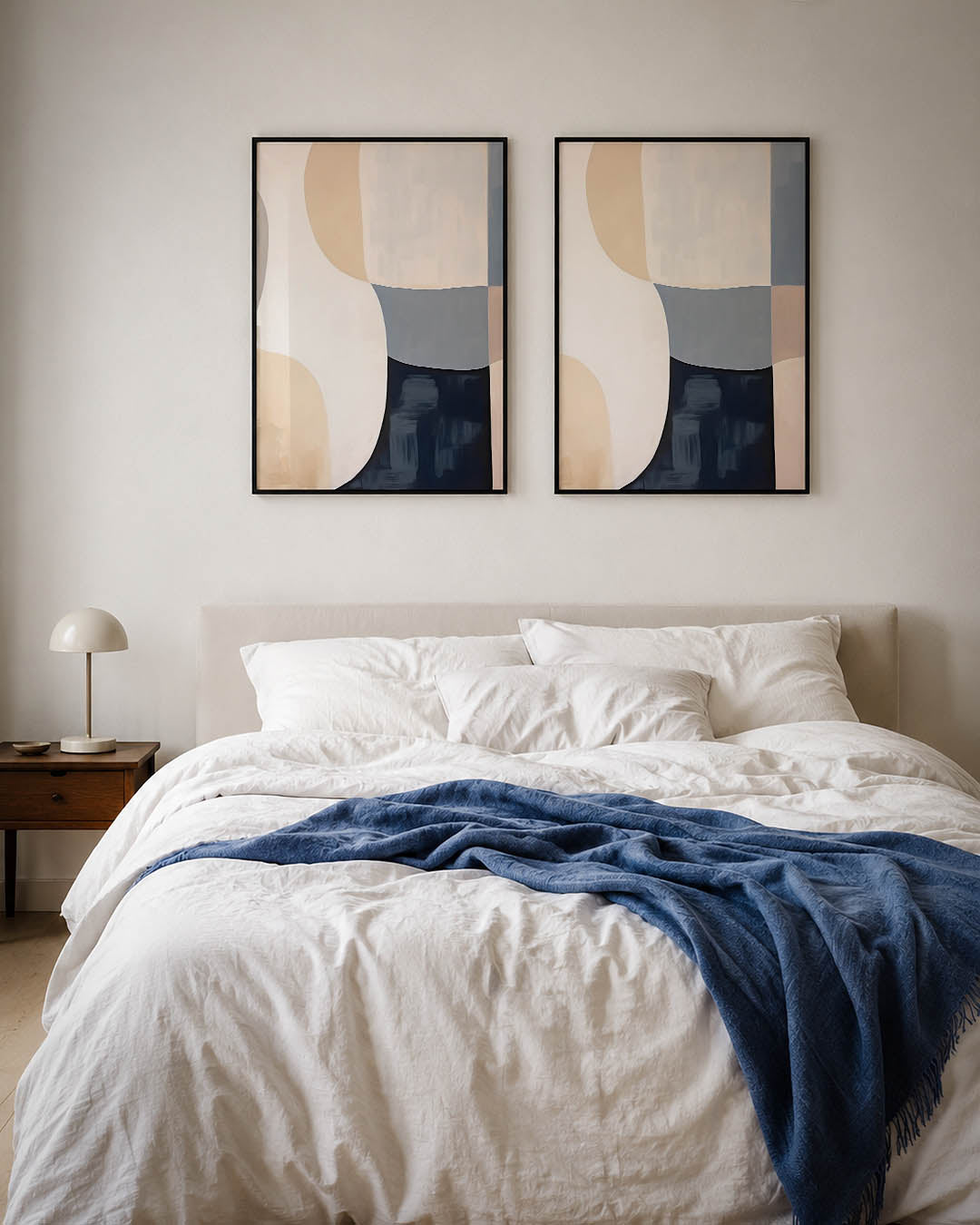 Zachte kleurvlakken Posterset