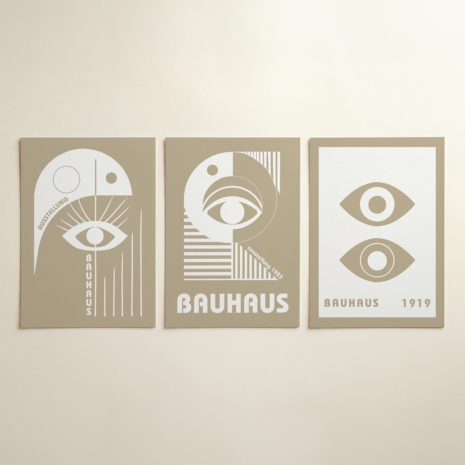 Oog en lijnen Posterset