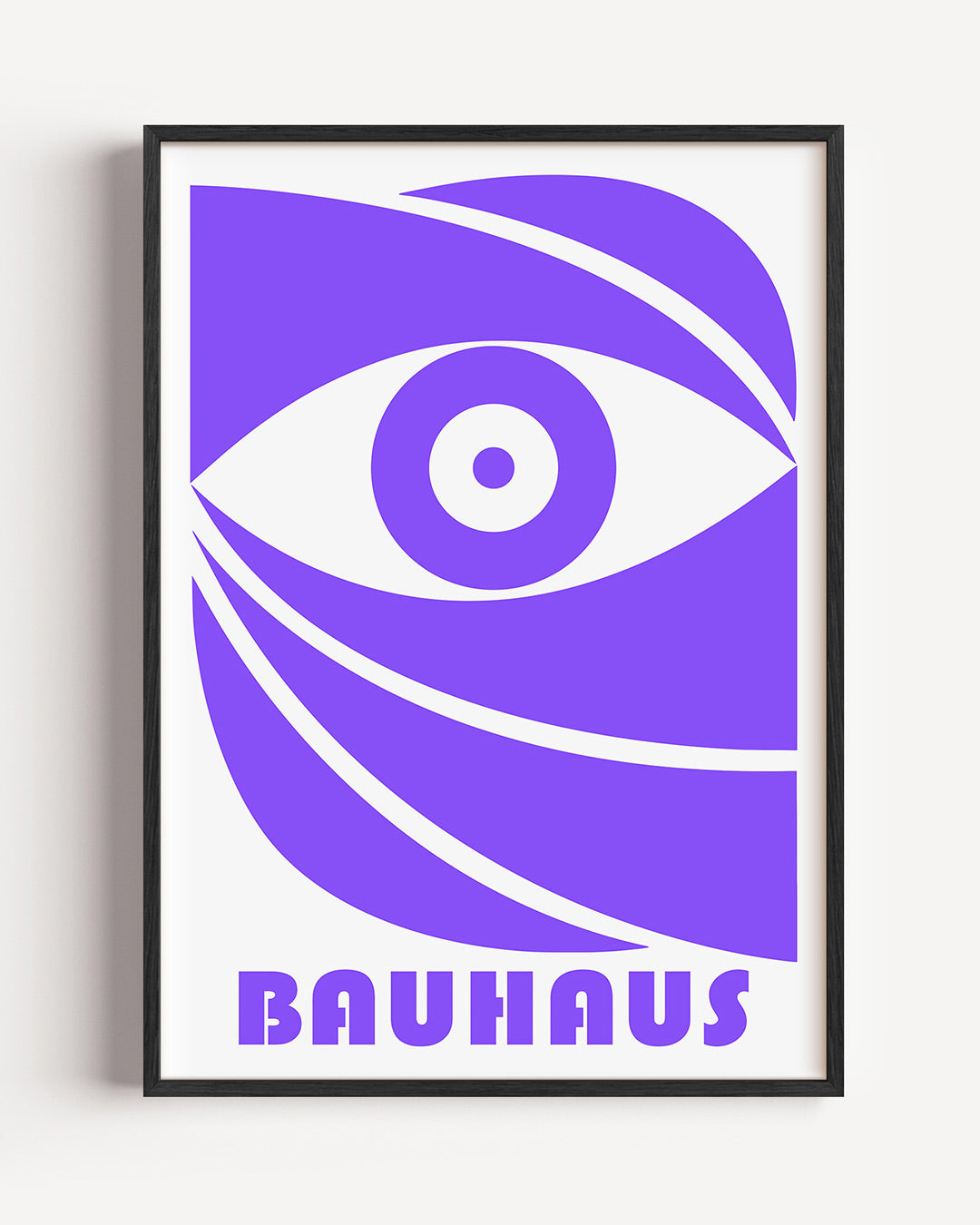 Oog en lijnen Poster