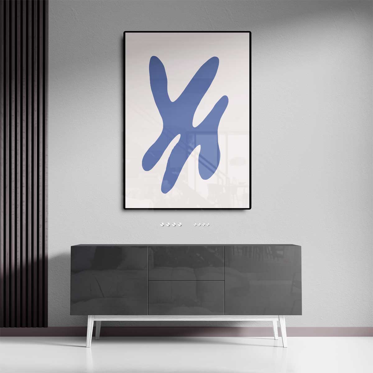 Dans van de Vormen Kunstwerk-canvas-dibond-plexiglas-wanddecoratie-WallArtistic