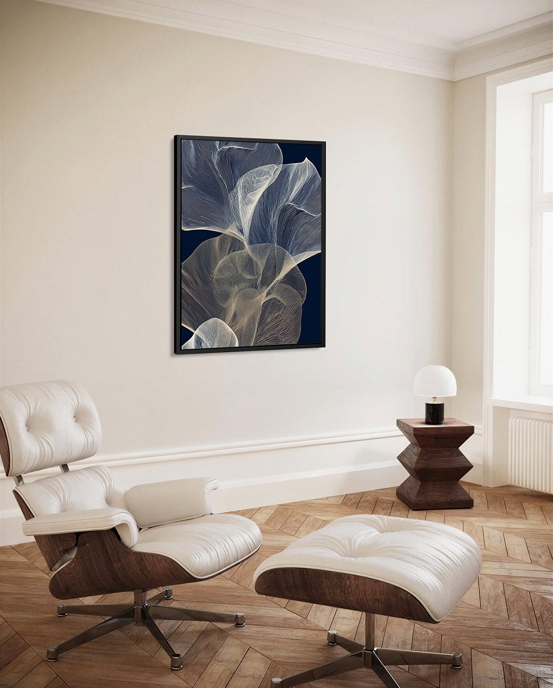 Organische lijnen Kunstwerk