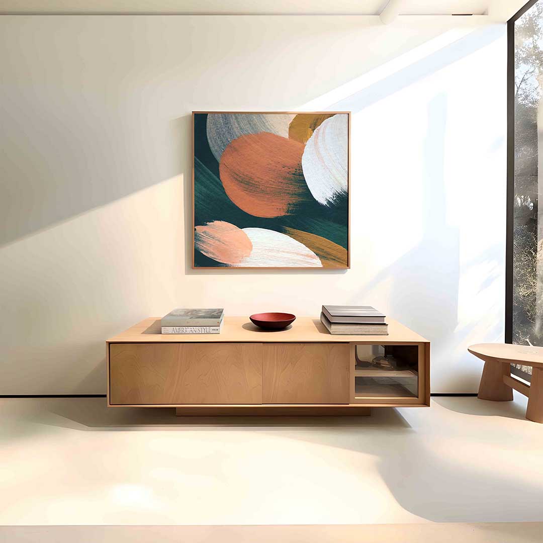 Abstracte vormen Poster