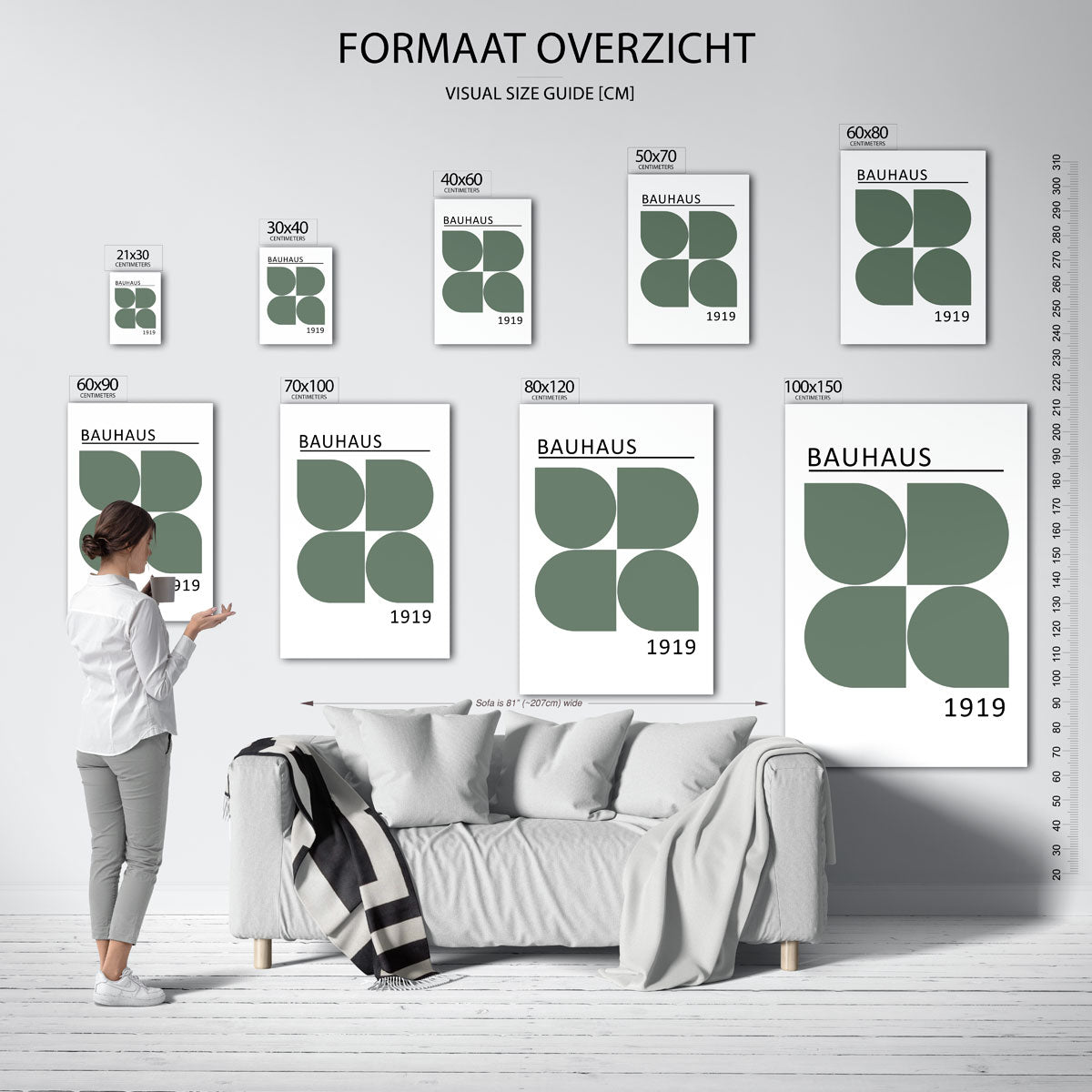Vorm en balans Poster