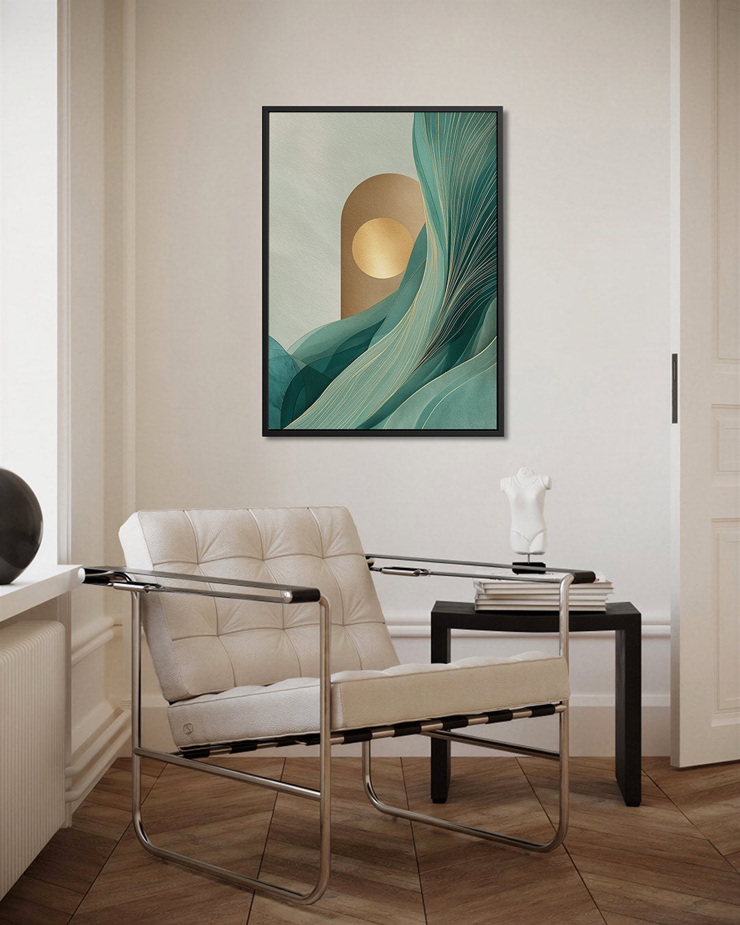Organische vormen compositie Kunstwerk