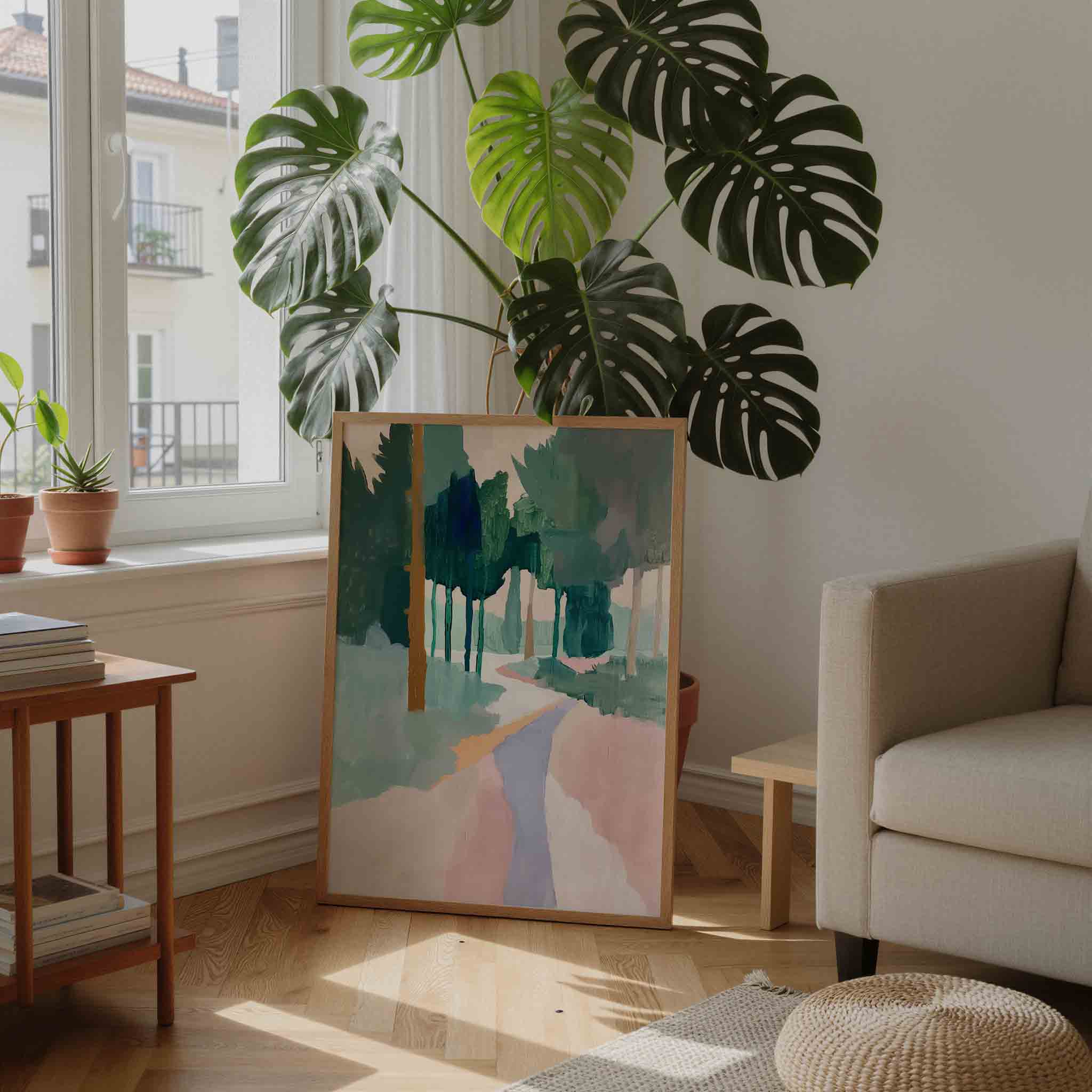 Boslandschap Poster