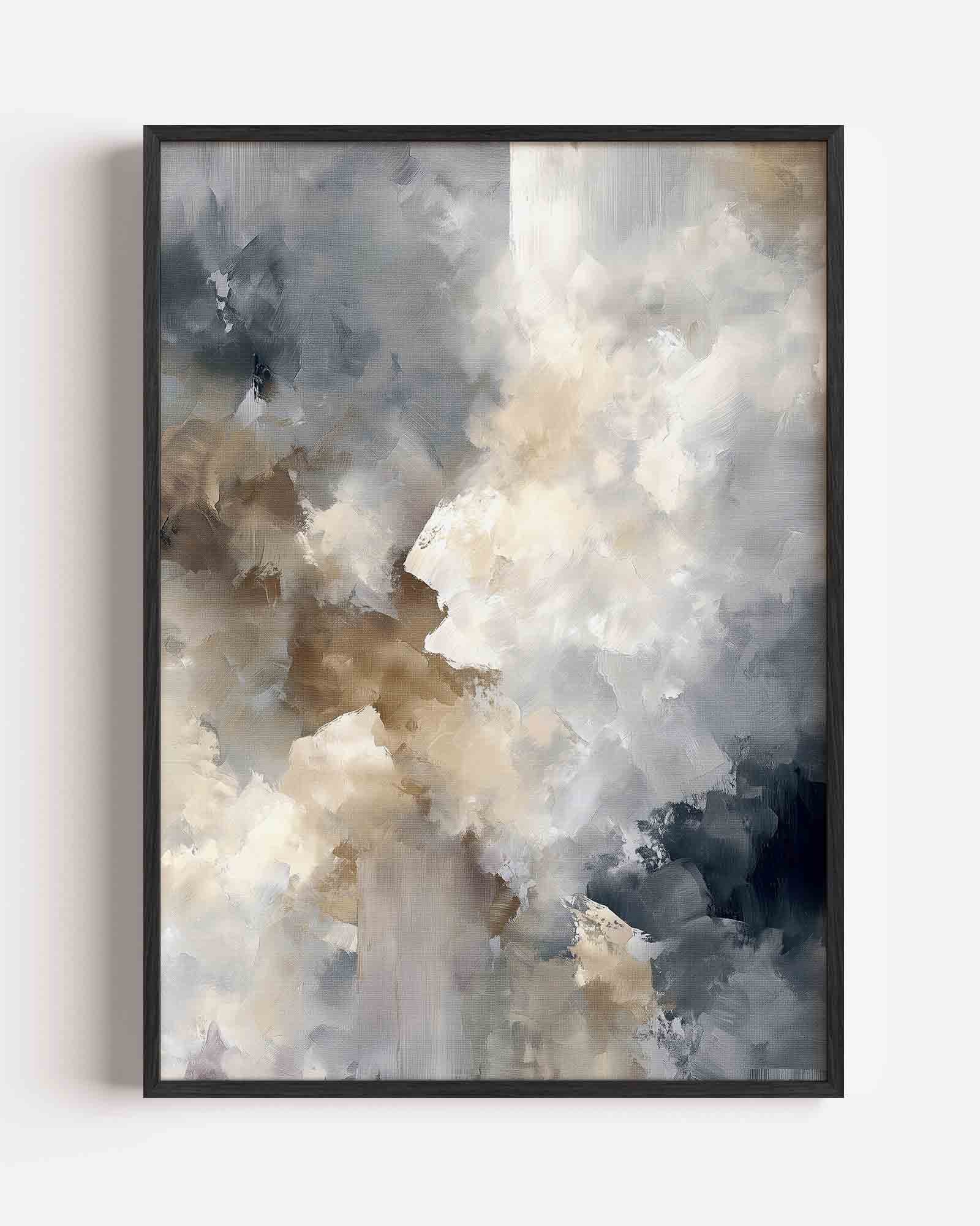 Abstracte wolken Poster