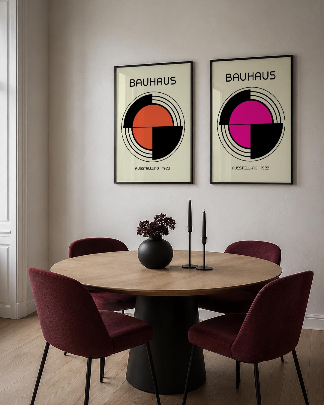 Cirkel en lijnen Posterset