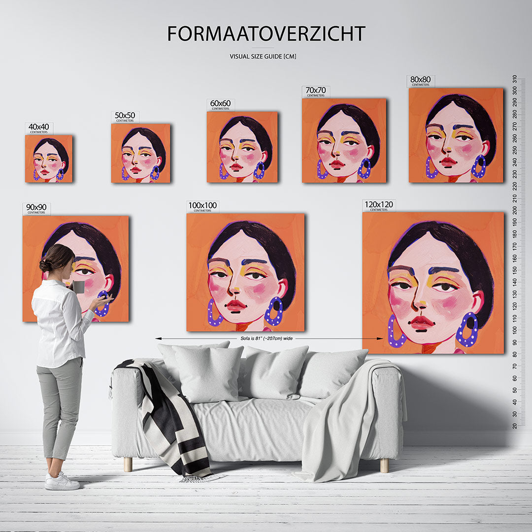 Portret Kunstwerk