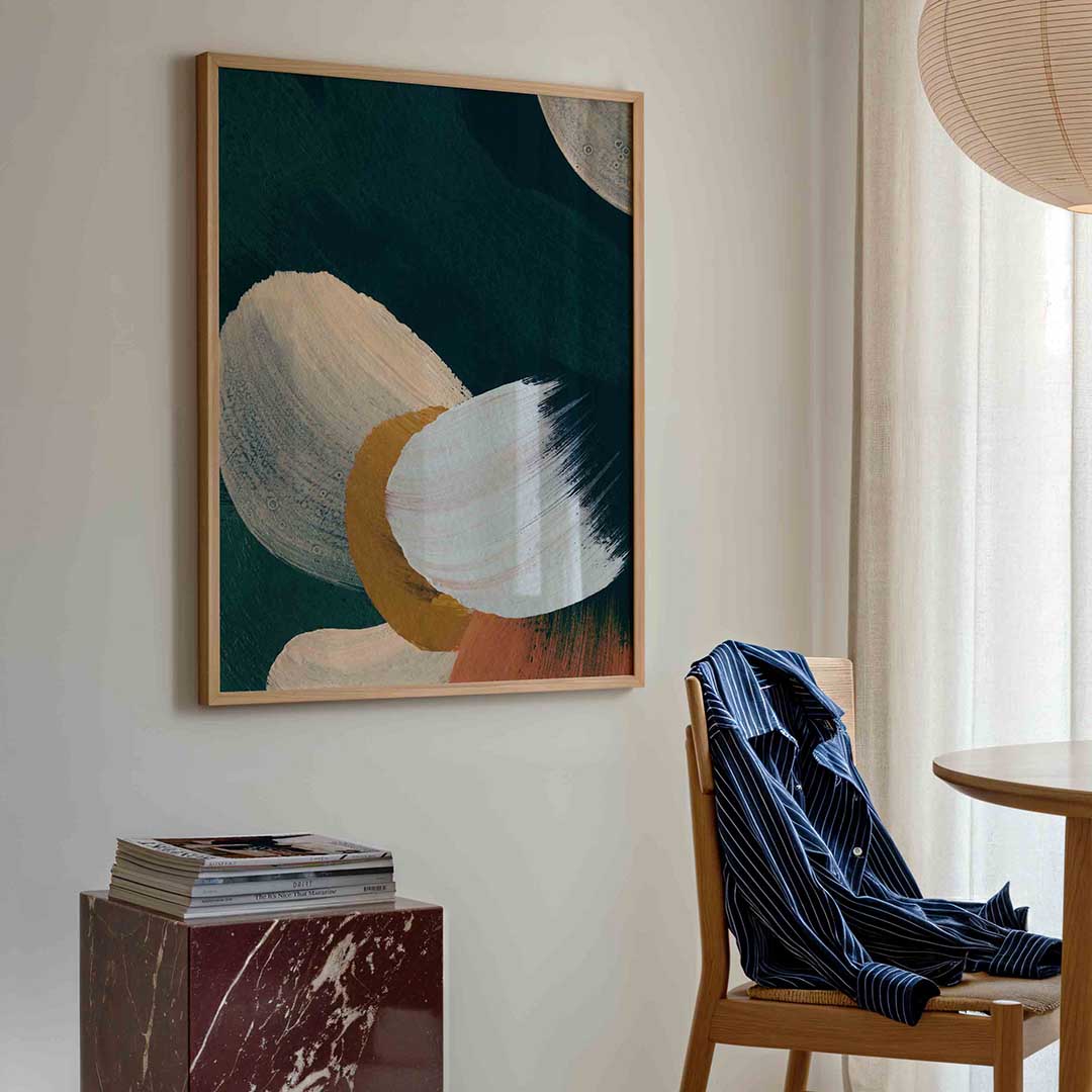 Abstracte vormen Poster
