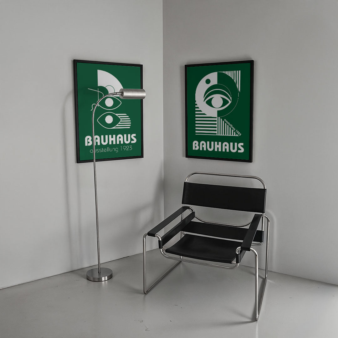 Oogvorm en lijnen Posterset