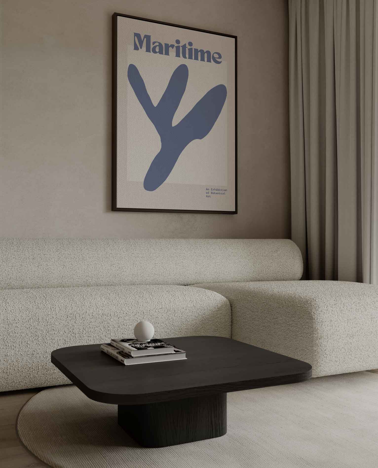 Maritieme Botanische Kunstposter