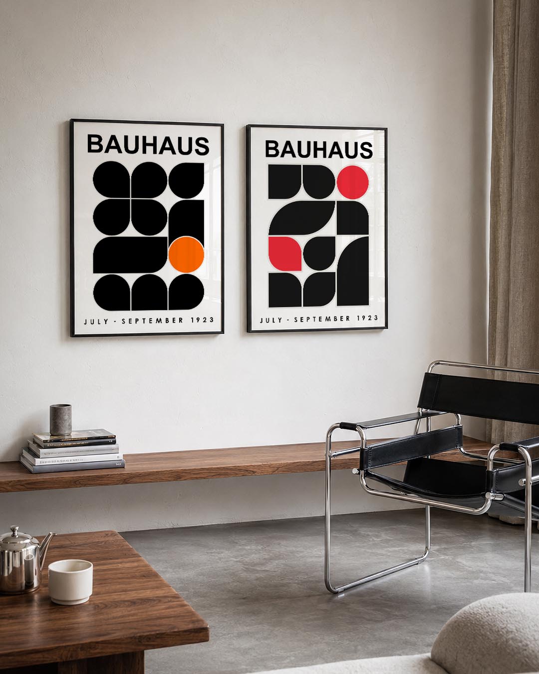 Vormen en kleur Posterset