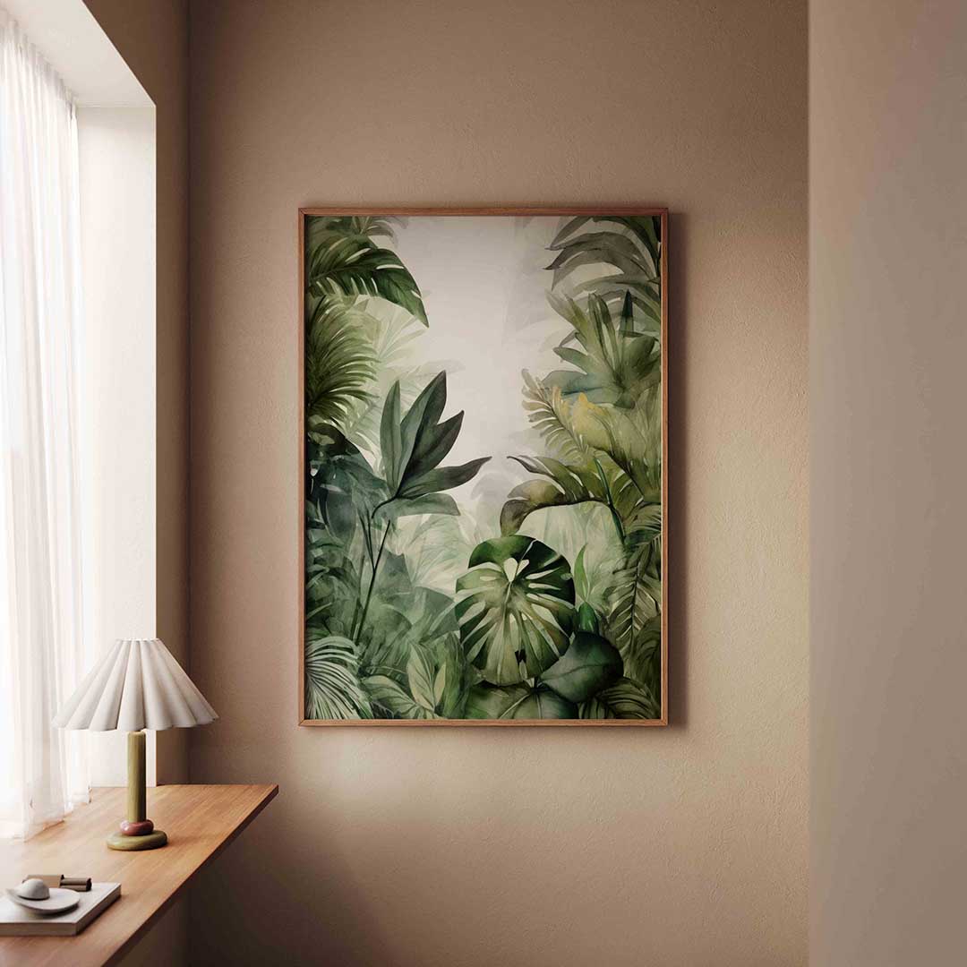 Groene bladeren Poster