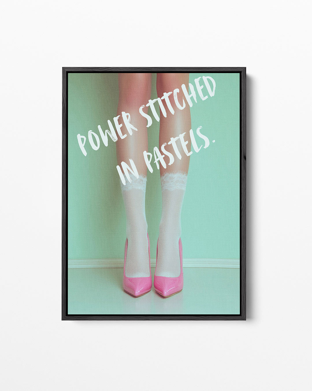 Pastel elegantie Kunstwerk