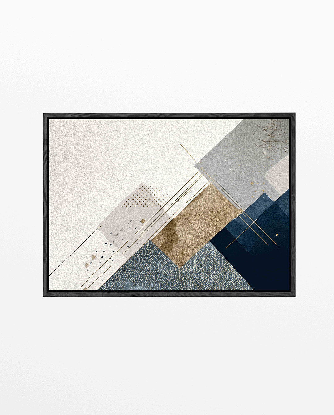 Geometrische compositie Kunstwerk