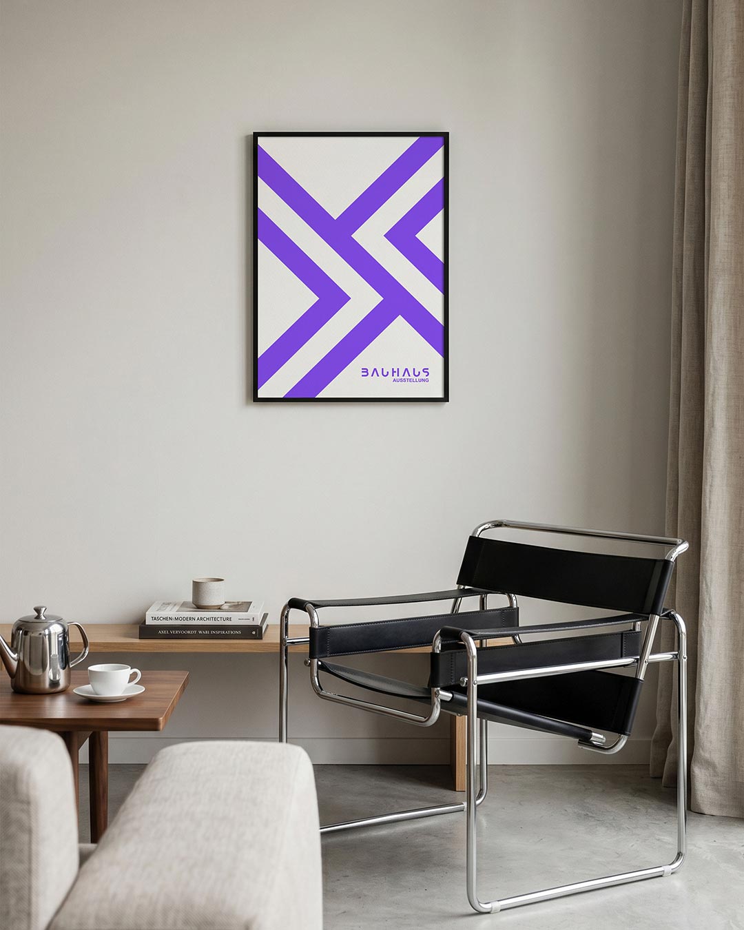 Lijnen en vlakken Poster