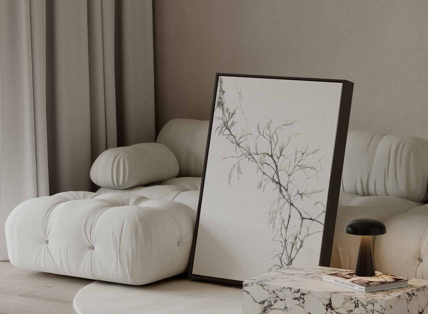 Elegante Takschets Kunstwerk-canvas-dibond-plexiglas-wanddecoratie-WallArtistic