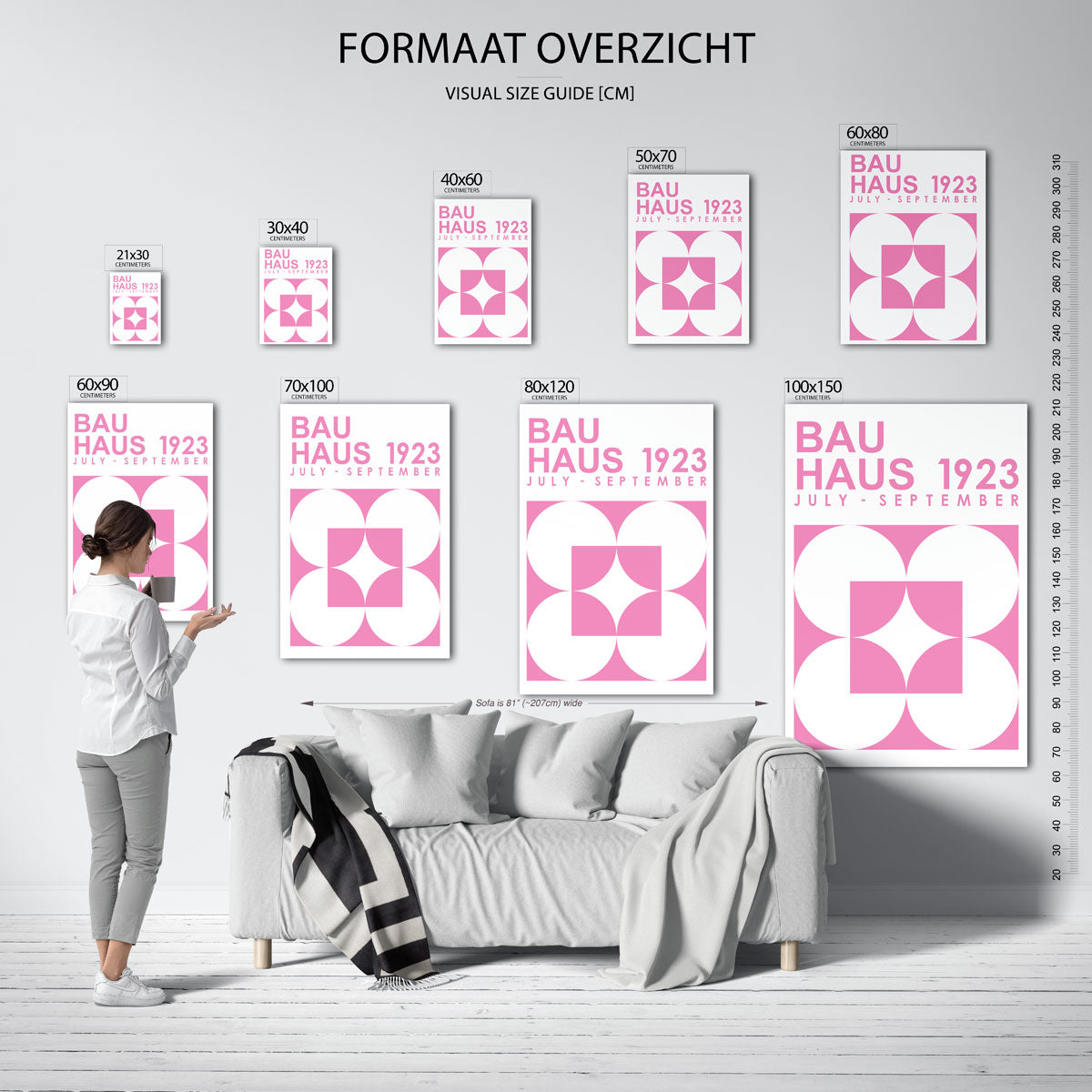 Vormen en vlakken Poster