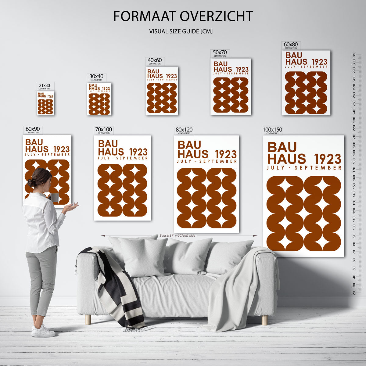 Vormen en vlakken Poster