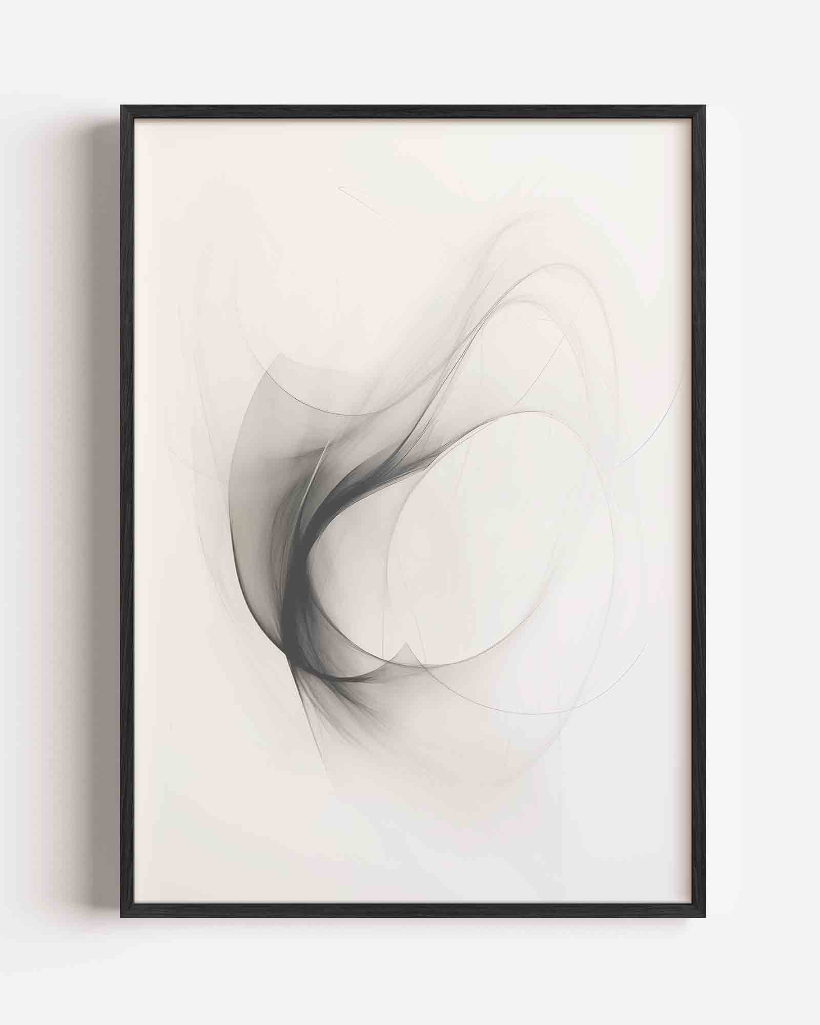 Abstracte lijnen Poster