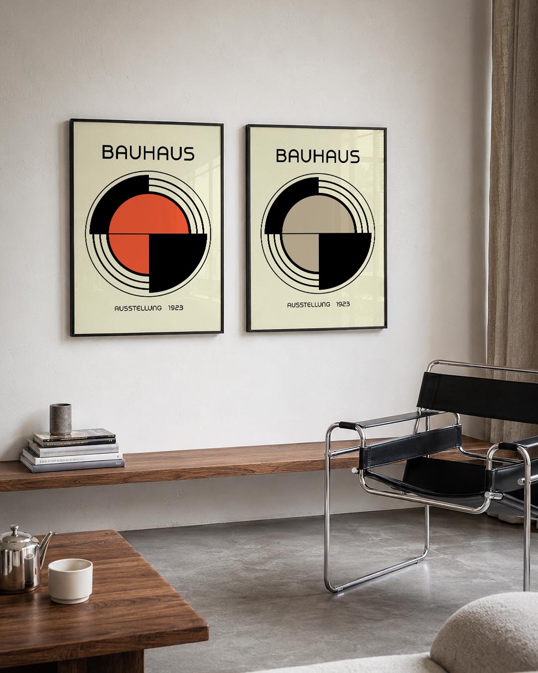 Cirkel en lijnen Posterset