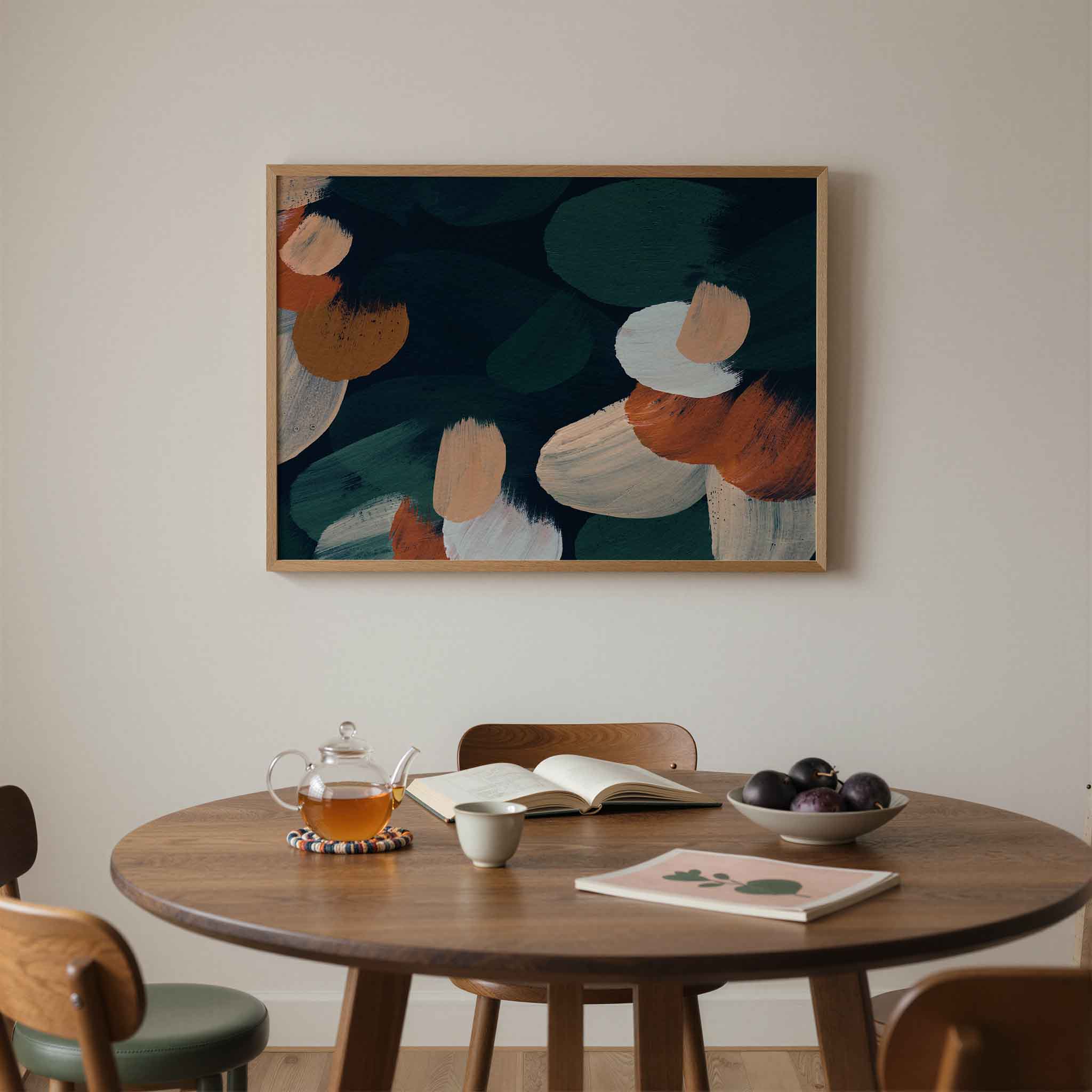 Abstracte vormen Poster