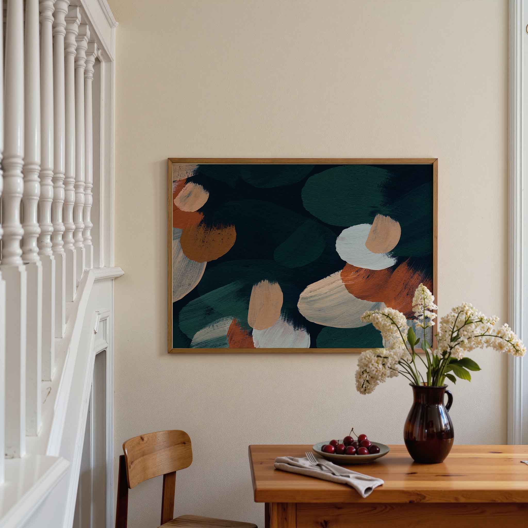 Abstracte vormen Poster
