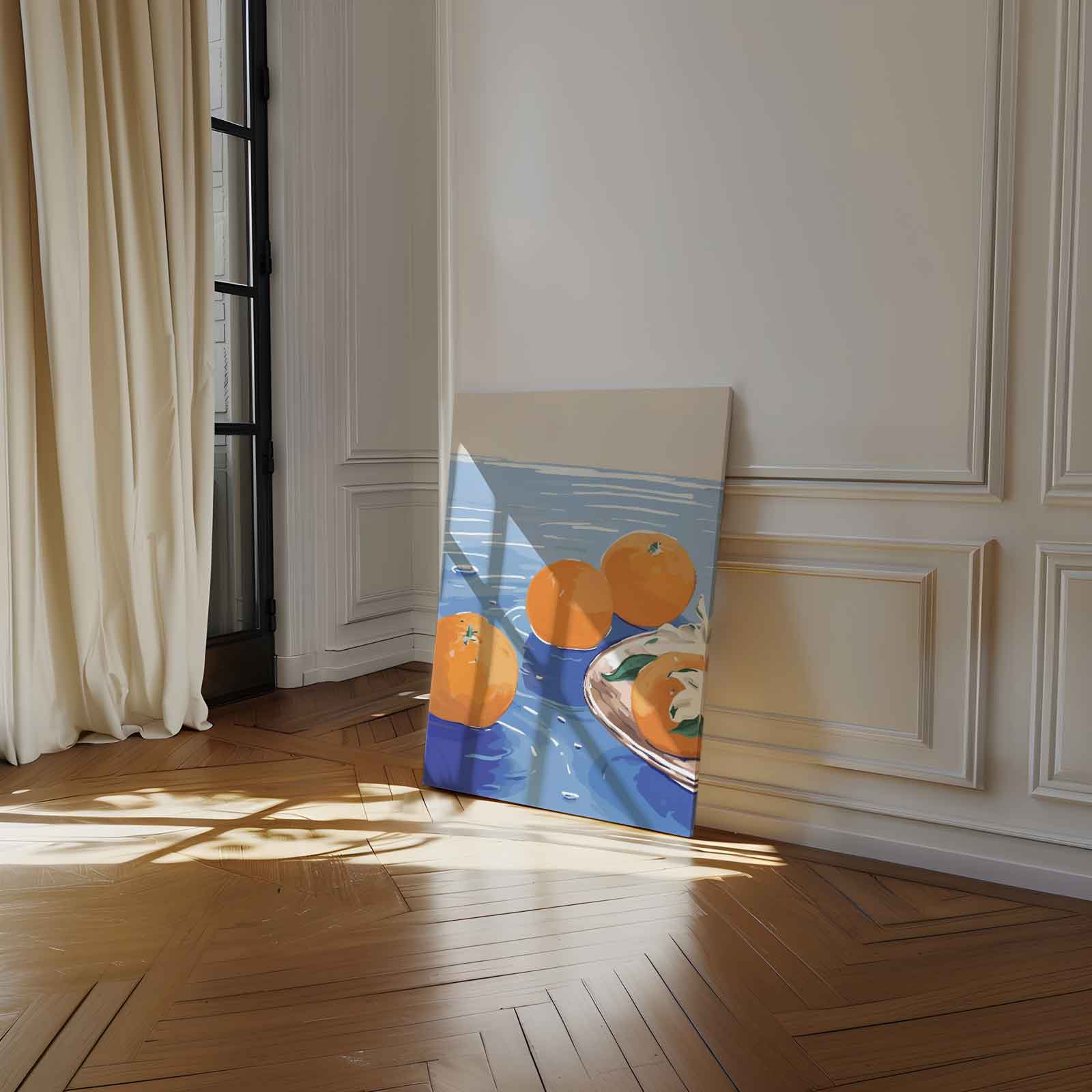 Citrus Serenade Kunstwerk-canvas-dibond-plexiglas-wanddecoratie-WallArtistic
