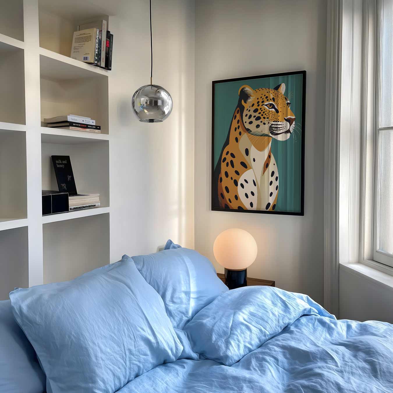 Majestueuze Luipaard Poster-WallArtistic