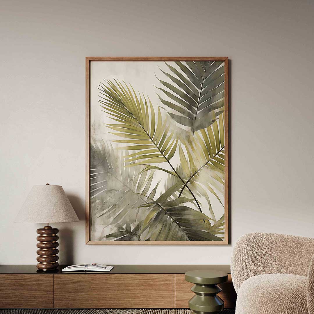 Groene bladeren Poster