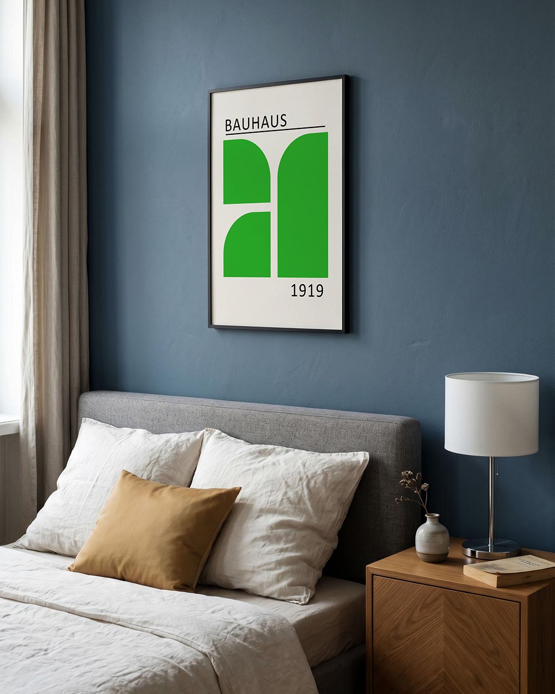 Groene vlakverdeling Poster