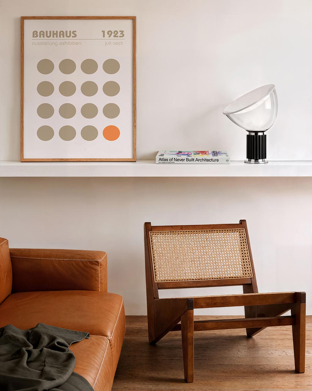 Cirkelpatroon en kleur Poster