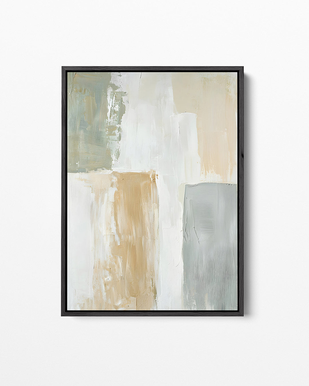 Rustige kleurencompositie Kunstwerk