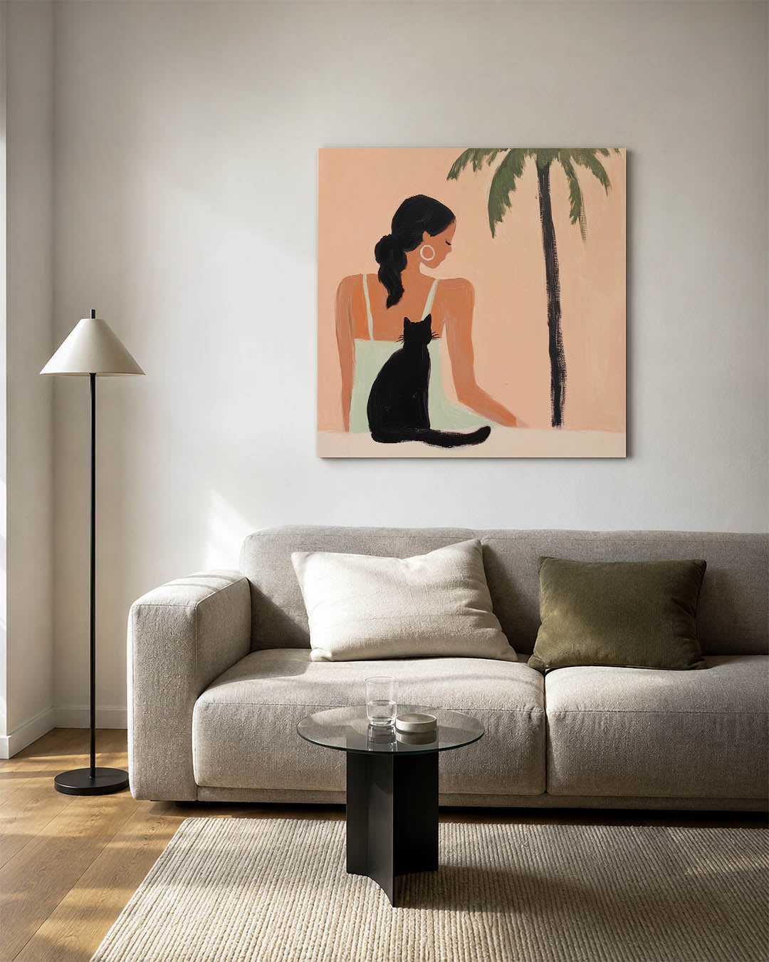 Zomerse rust Kunstwerk