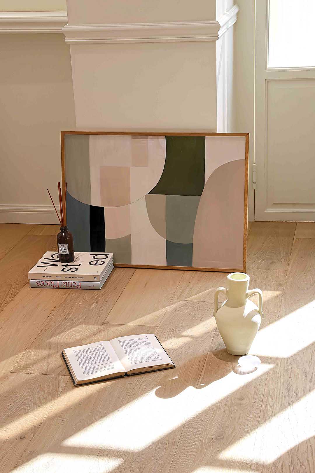 Abstracte vormen Poster