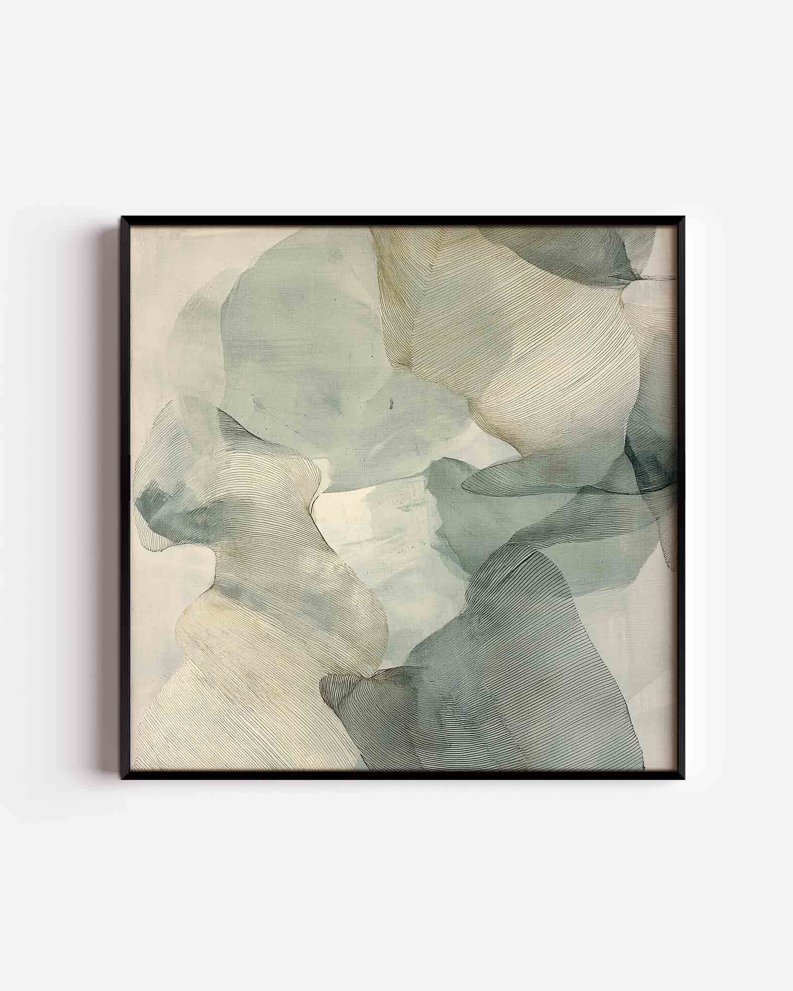Abstracte vormen Poster