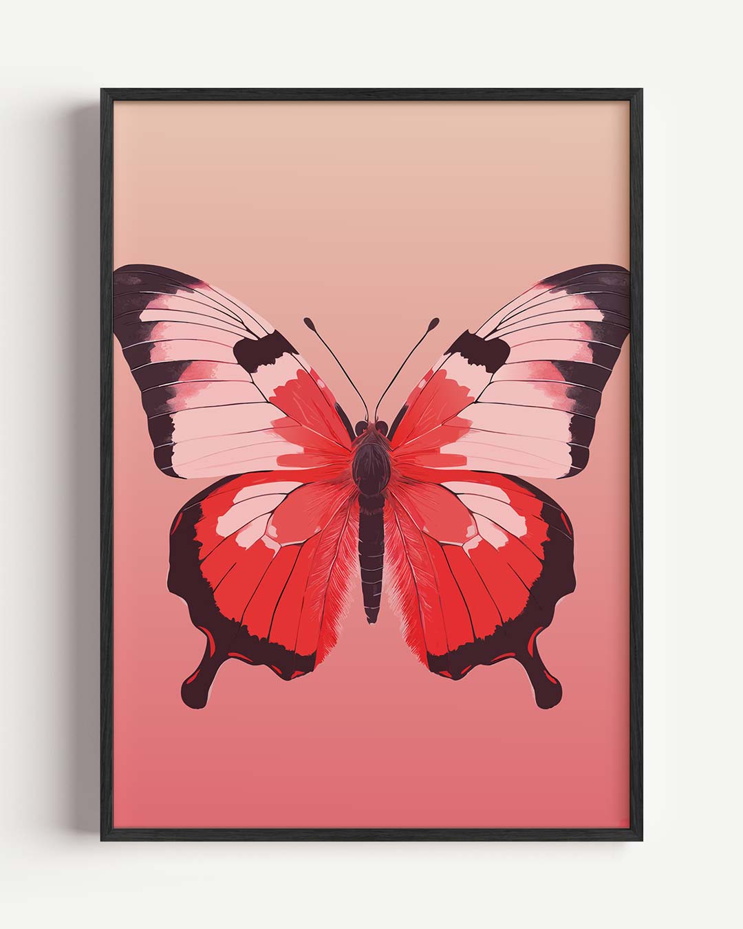 Vlinder Pracht Poster-WallArtistic