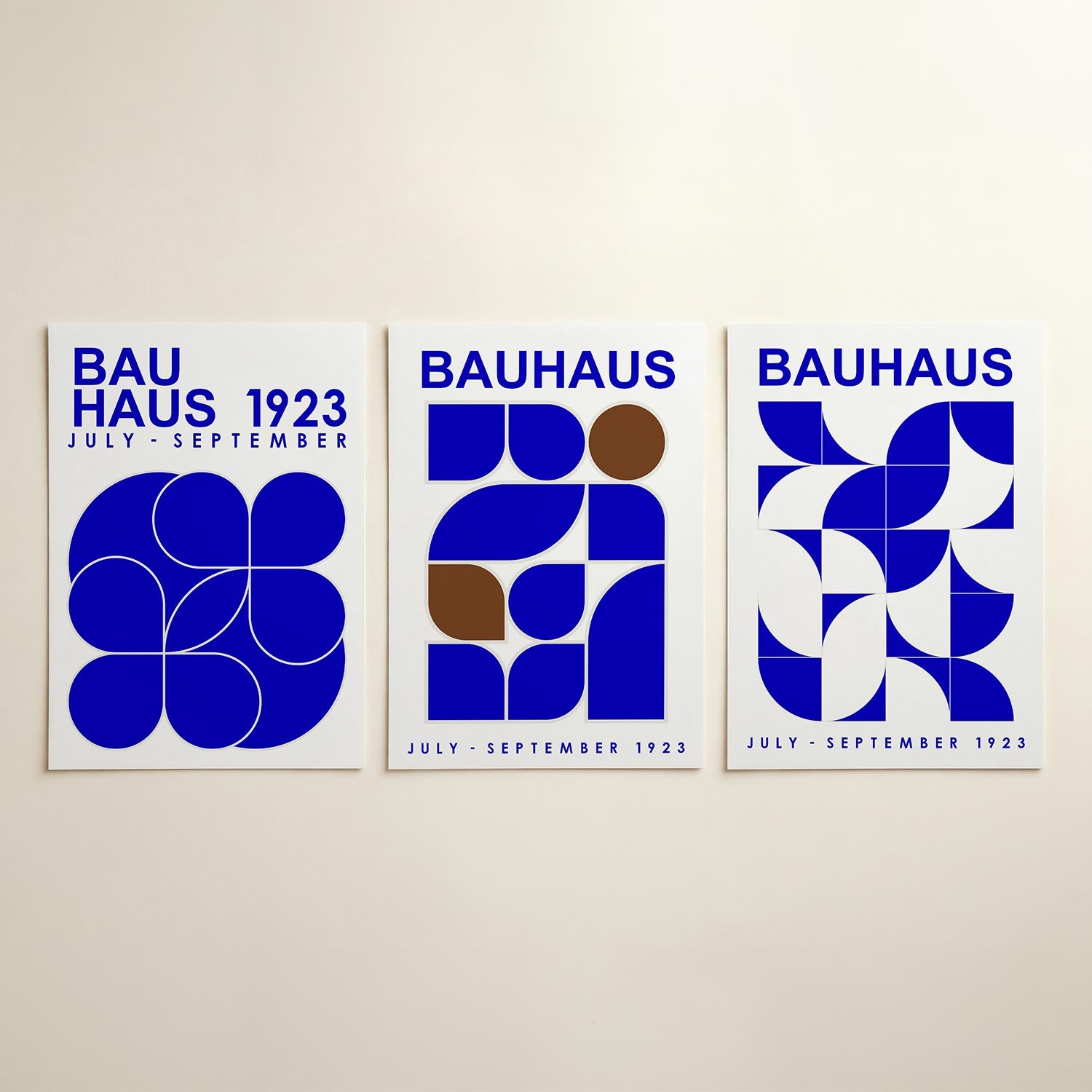 Vormen en kleur Posterset