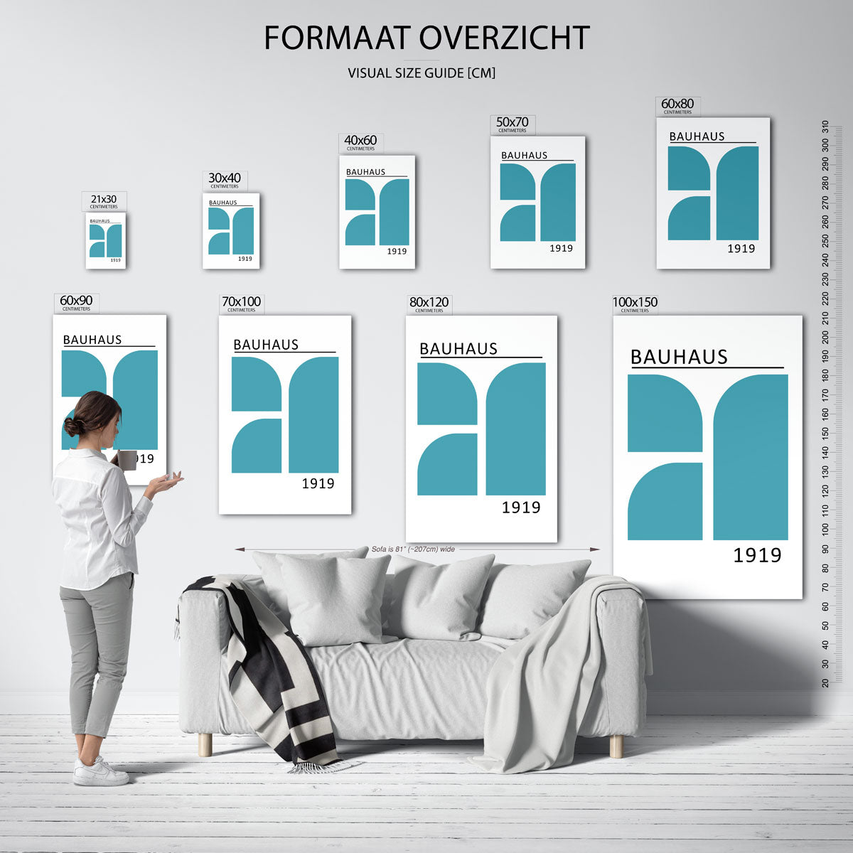 Vorm en balans Poster