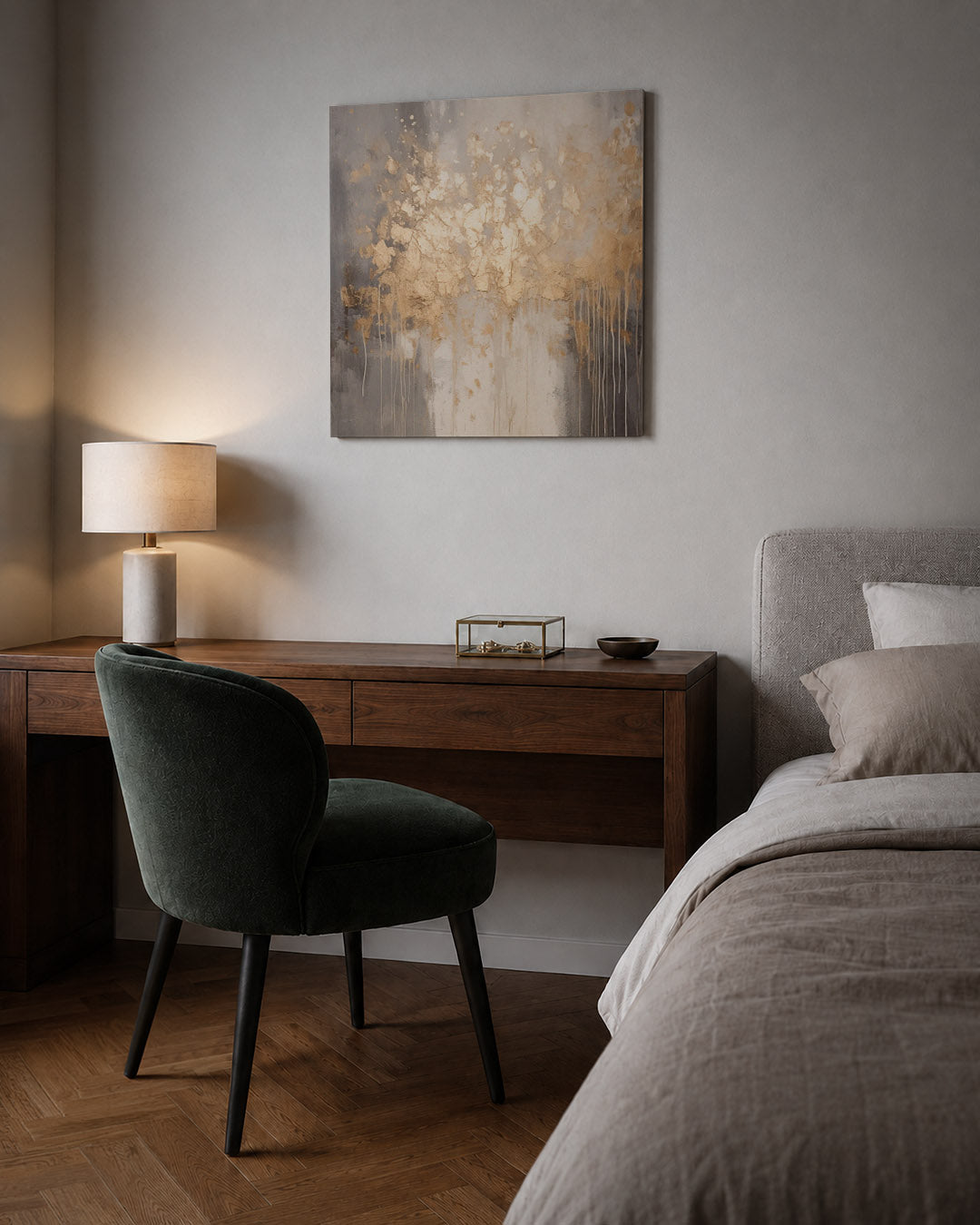 Gouden verval Kunstwerk