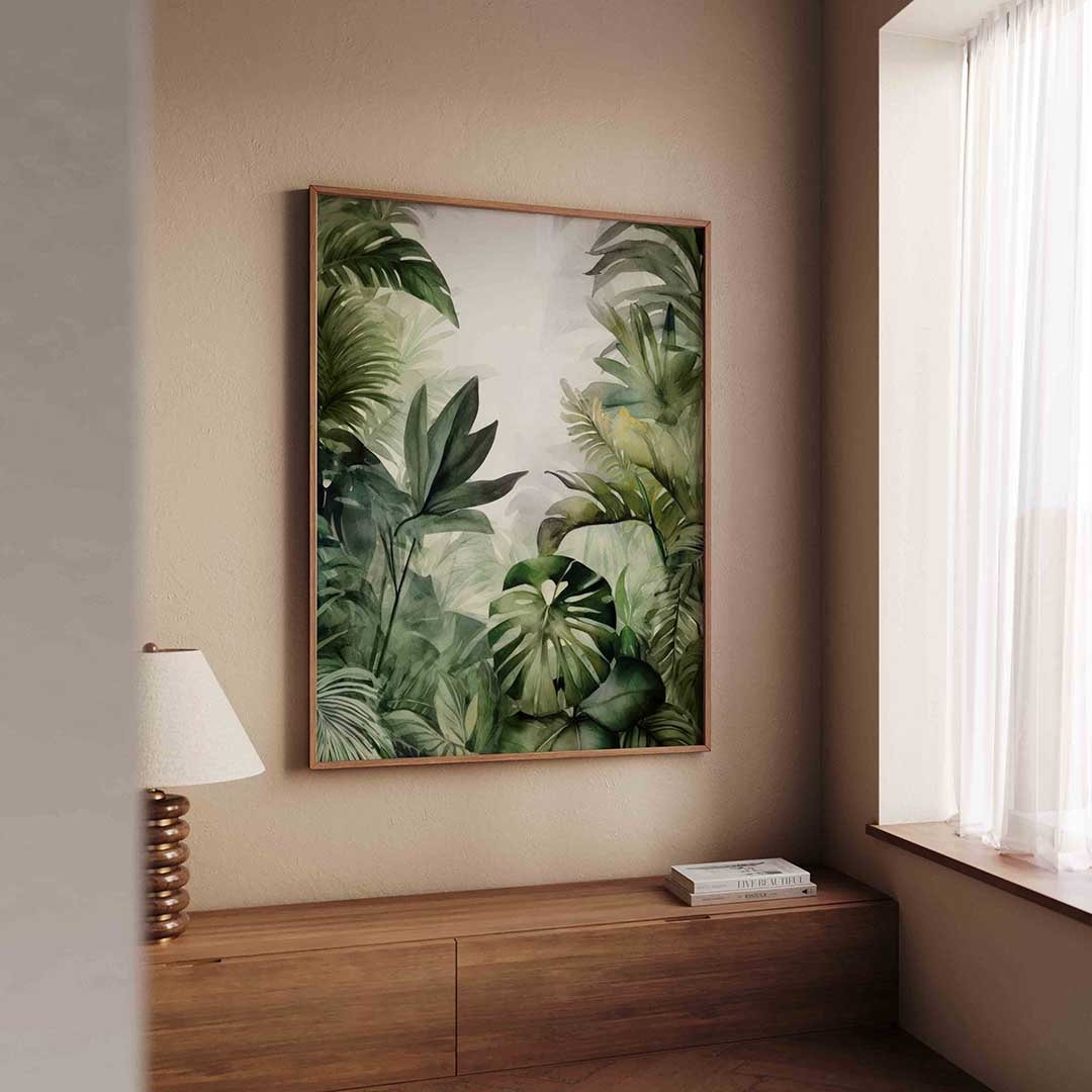 Groene bladeren Poster