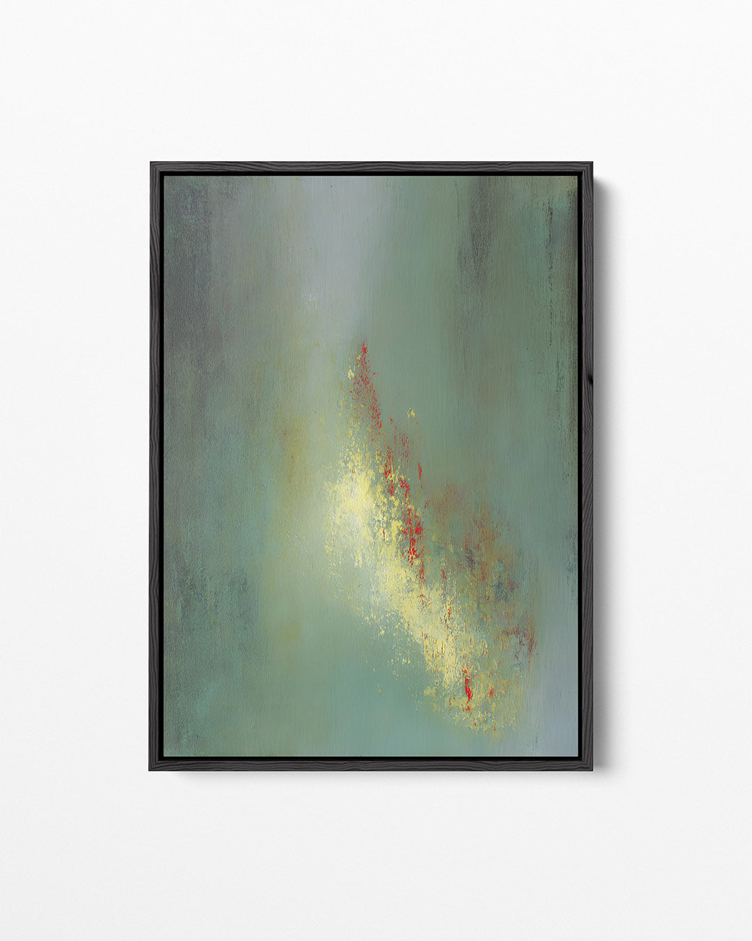 Vloeiende kleurencompositie Kunstwerk