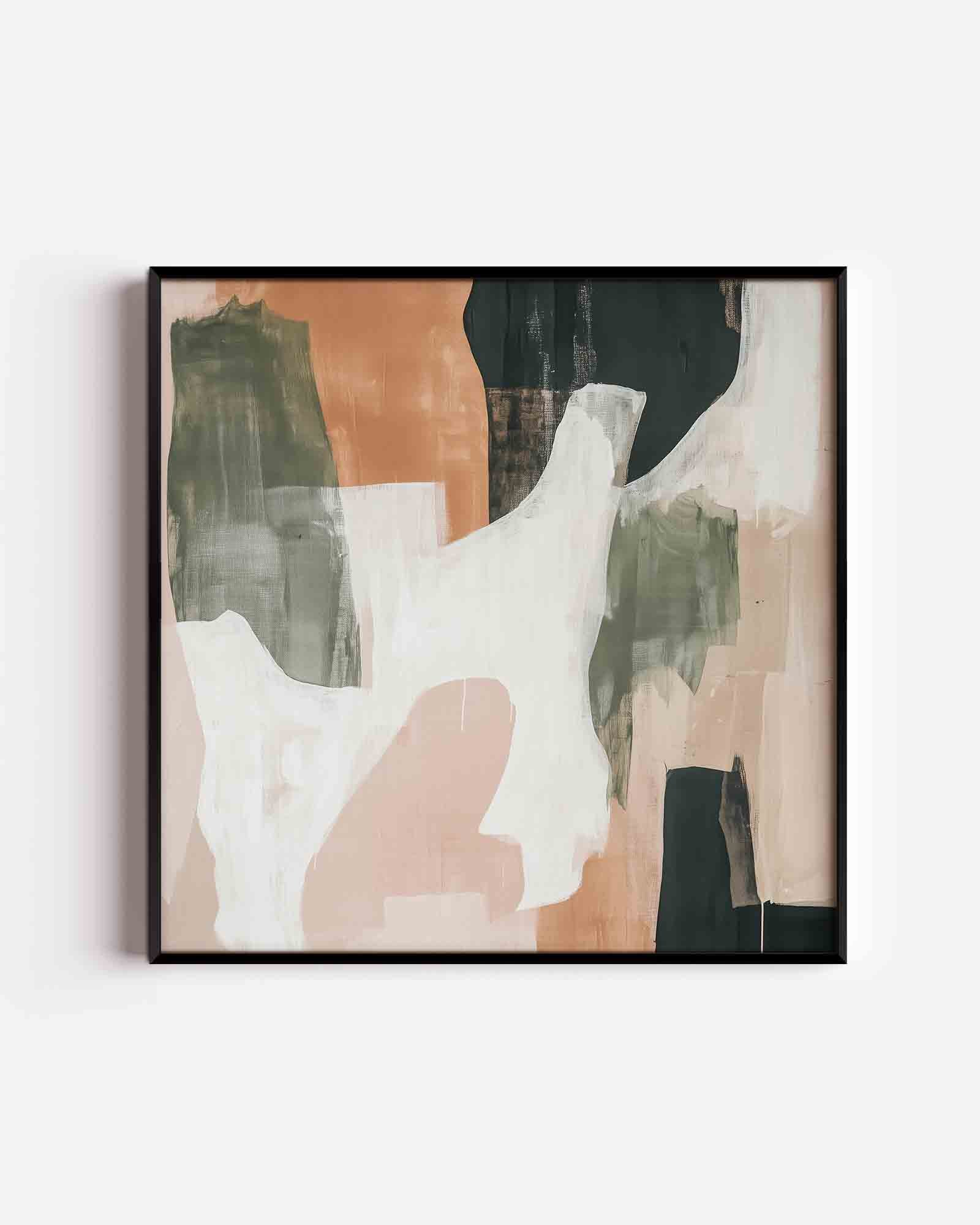 Abstracte vormen Poster