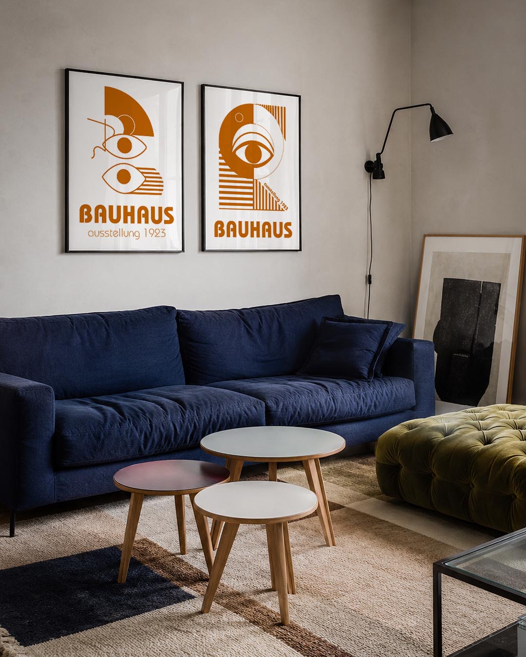Oog en lijnenspel Posterset