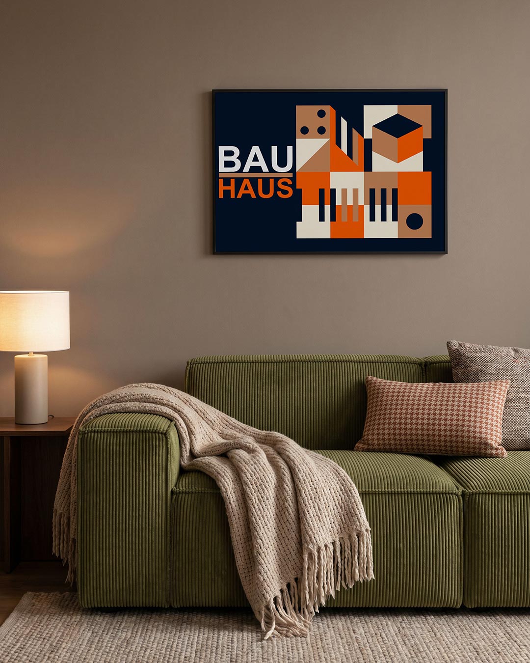Vormen en vlakkenspel Poster