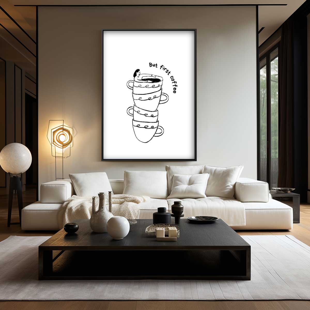 Abstract kunstwerk Kunstwerk-canvas-dibond-plexiglas-wanddecoratie-WallArtistic
