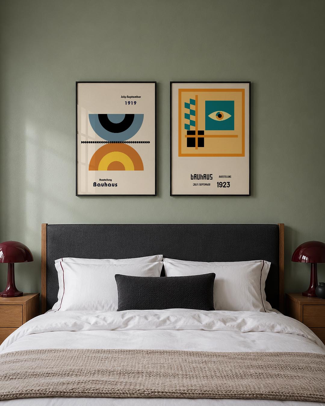 Halve cirkel harmonie Posterset