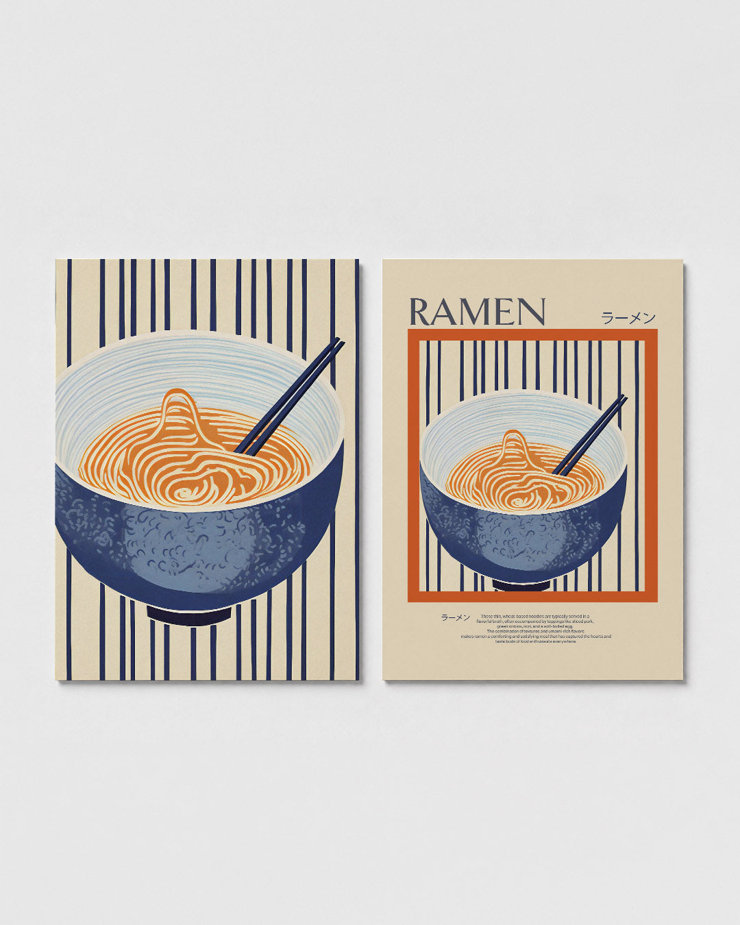 Lijnen en kom Posterset