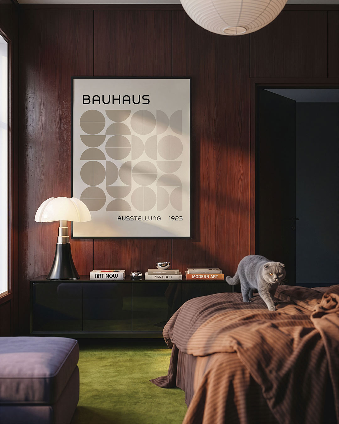 Vormritme en balans Poster