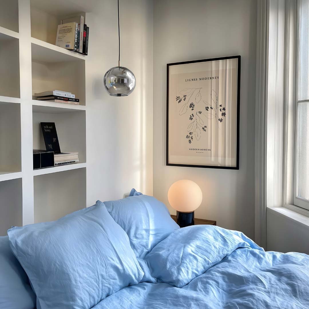 Moderne Boho Lijntekening Poster-WallArtistic